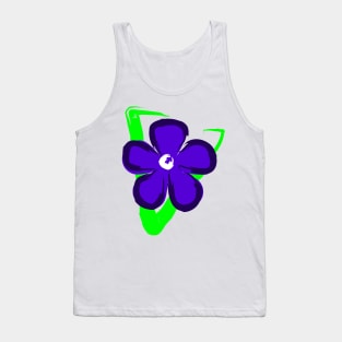 Abstract Violet Tank Top